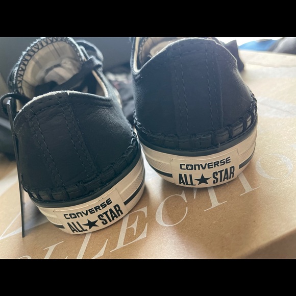 NEW JOHN VARVATOS CONVERSE LEATHER TURTLE SNEAKERS - Picture 8 of 13